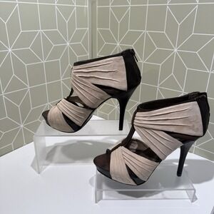 FERGALICIOUS by FERGIE "Hanna, Bark" - Suede Taupe/Beige 7.5